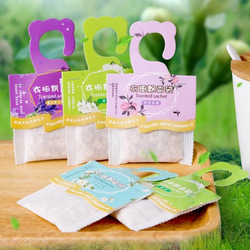 20 Pack Air Freshener Pouches For Closet Drawer Car Bathroom MultiSpace Freshness Maintenance