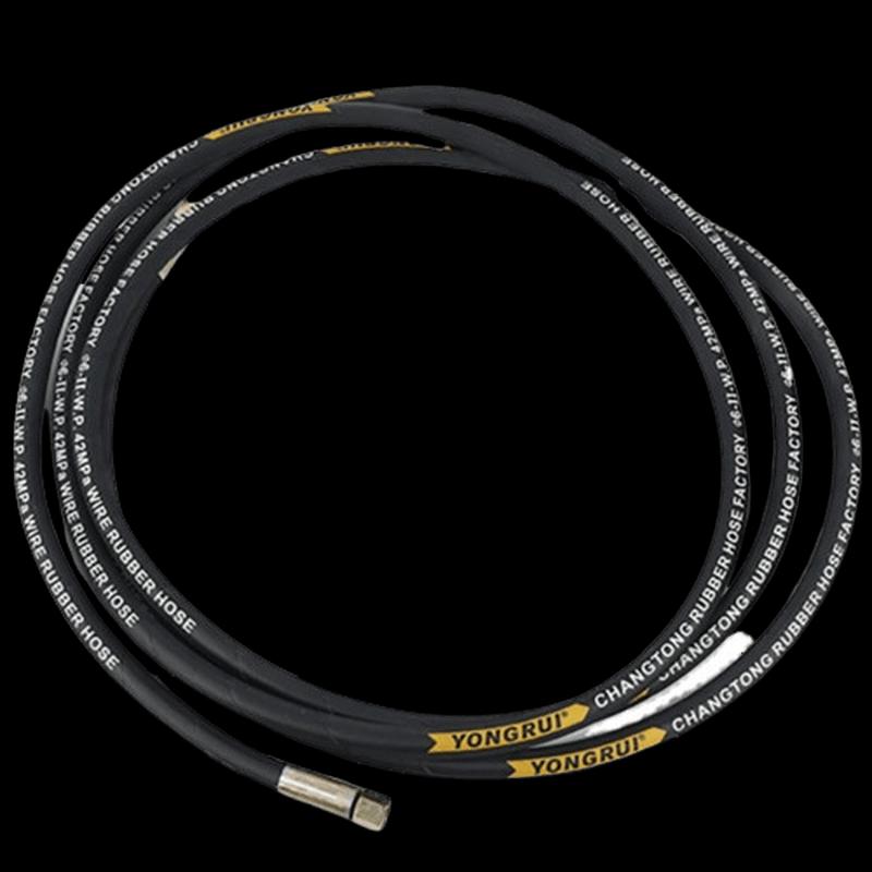 ZUIMI 10-Meter High-Pressure Pneumatic Grease Gun Hose