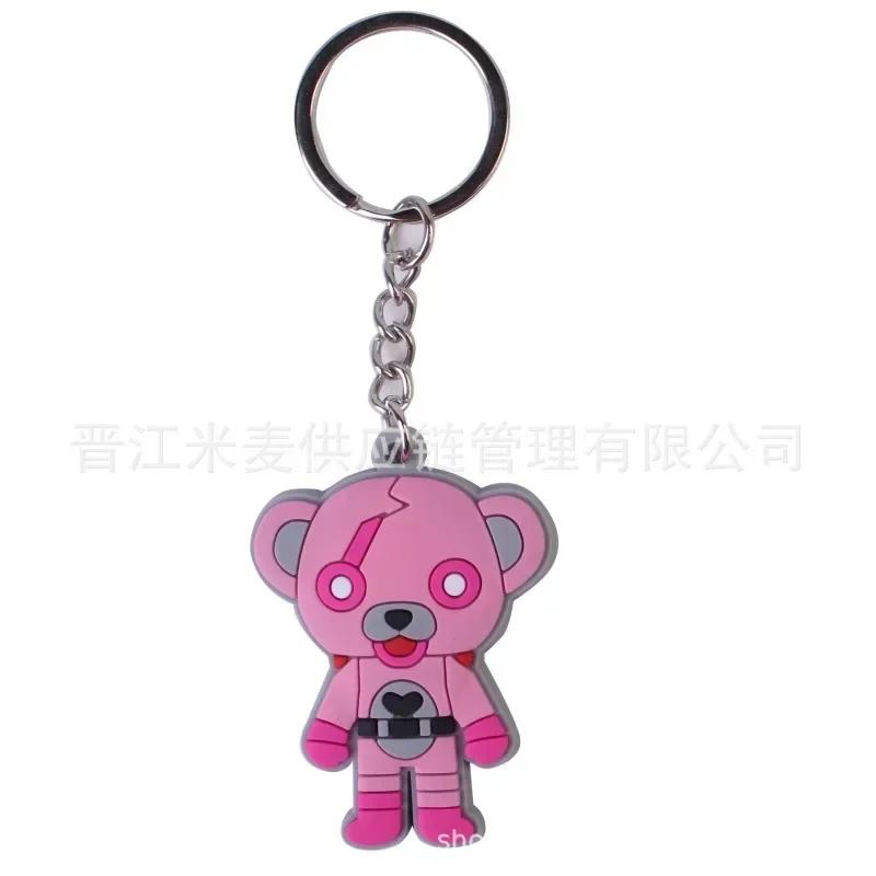 Fortnite Keychain Accessories Bag Jewelry Anime Children Toy Christmas Decorative Pendant PVC S Lightweight Carry Portable Mini Cute
