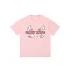 Unisex Chic Loose Fit Cat Graphic Short-Sleeve T-Shirt - Summer Style, Sweet and Versatile