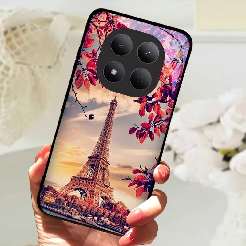 For Xiaomi Redmi Note 15 Pro 5G Case Tempered Glass Phone Cover For Redmi Note15 Pro 15Pro 5G Coque Note15Pro Camera Protector