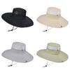 Summer Outdoor Fishing Hat For Men With Large Brim Sun Protection And Breathability