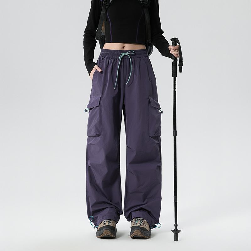 Women's Loose Pants And Men's Summer Casual Straight Leg Pants