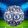 Custom Name Personalized Football Club F.C-A Print Size 5 Soccer Ball Training & Match Football, for Team, Kicking, Gift for Football Enthusiasts