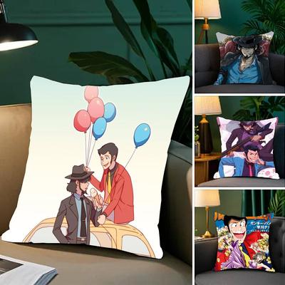 Anime L-Lupin III Kissenbezug Sofakissenbezug Zimmer Heimdekoration