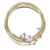Acoustic Guitar Replacement Strings for Pure Copper Folk Musical Instrument Ballad Replacement Steel Suitable for Folk Basic String Set for Folk