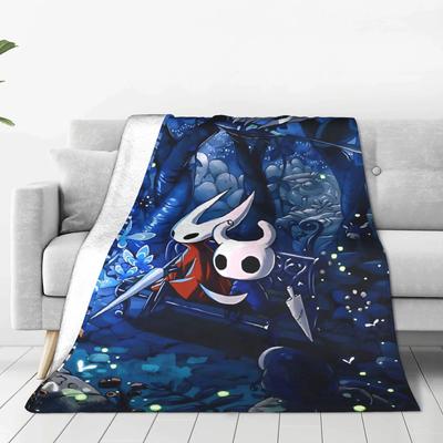 Hollow Knight Blanket Warm Cozy Throw for Winter Couch Bed Child Bedspread Gaming Gift