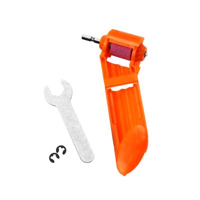 Portable Electric Drill Grinder Brown Corundum Grinding Wheel Drill Bit Grinder