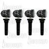 4 PCS Tire Pressure Monitor Sensor EV6T1A180CB EV6T-1A180-CB 433MHz For Ford B-MAX C-Max Ecosport F-150 Fiesta Focus