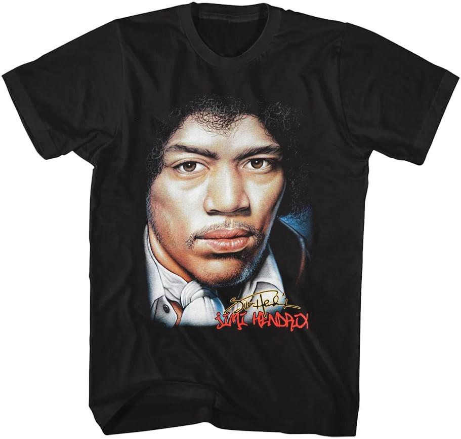 1990s Jimi Hendrix Guitar God Rock Star American Shirt YH255 XL