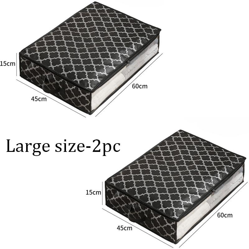 Non Woven Fabric Quilt Storage Bag Foldable Dustproof Toys Bags Moisture Dust Proof Proof Organizer House-moving Luggage Bags