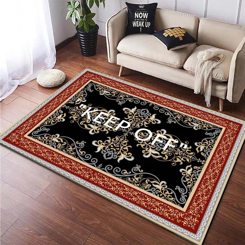 Bohemian Retro Classic Carpet for Living Room Bedroom Luxury Bedside Rugs Fashion Design Lounge Carpet Area Floor Decoration Mat