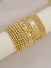 31/18/16/15/7pcs Simple Beaded Pearl Cross Bracelet Set For Women Vacation Dating Birthday Daily Wear Party Jewelry Accessory