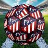 Custom Name Personalized Football team-A Print Size 5 Soccer Ball Training & Match Football, for Team, Kicking, Gift for Football Enthusiasts