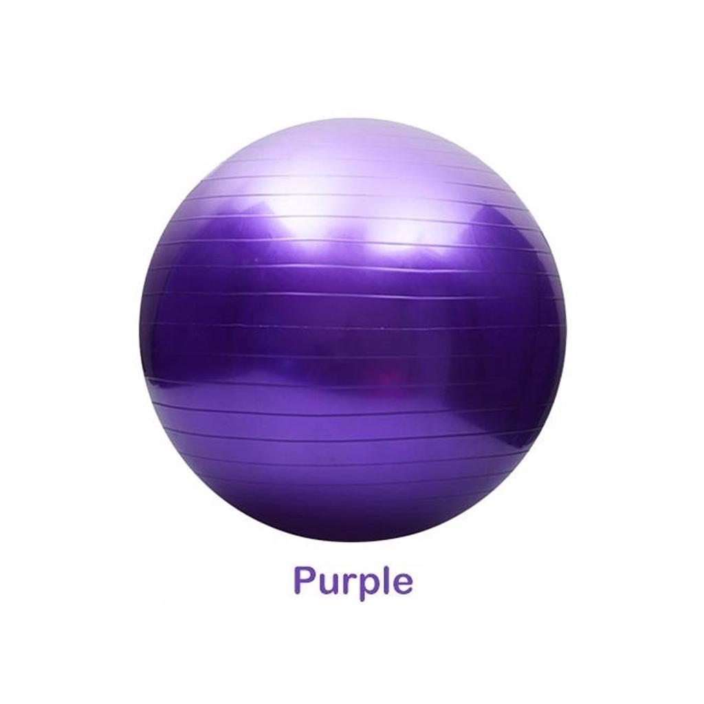 Gros Ballon De Gym 65 Cm - Yoga, Pilates, Grossesse - Crivit Gris - Occasion