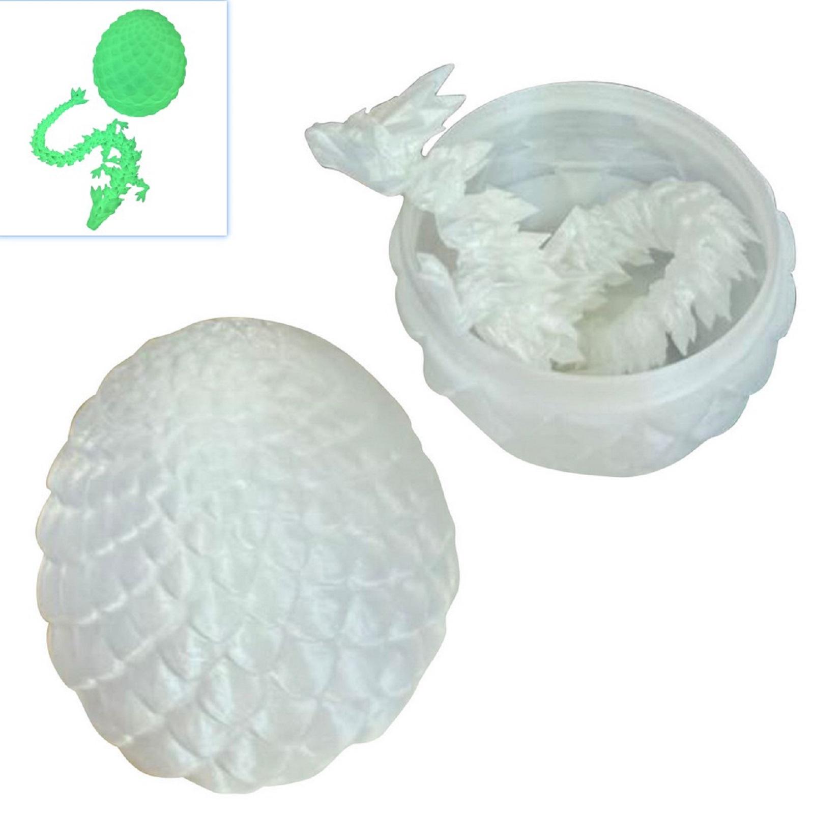 

3D печатные декоративные игрушки, подвижные печатные игрушки с животными, креативные декоративные украшения One Size зелёный