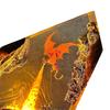 Epoxy Resin Dragon Lamp Handmade Flame Dragon Night Light for Bedside Living Room Collectible Gifts for Son Husband Boyfriend Fantasy Enthusiasts