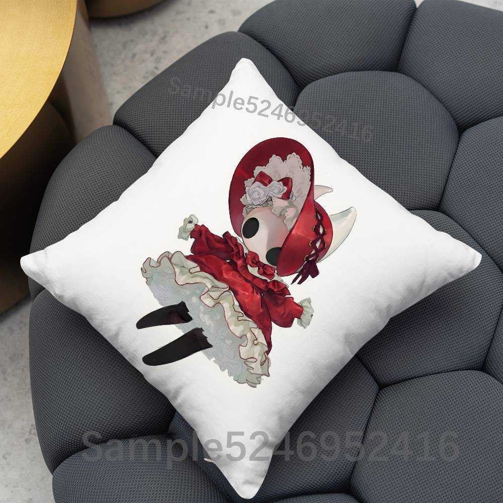 Hornet SSilksong Hollow Knight Pillow Case Cover Square for Decorative Cushion Bed Couch Sofa Classic Style Machine Washable