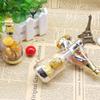 10 Stück DIY Hochzeits-Süßigkeitenbox Champagnerflasche Plastik Gastgeschenk-Box Behälter Party-Geschenkbox für Babyparty Hochzeitsfeier Dekoration