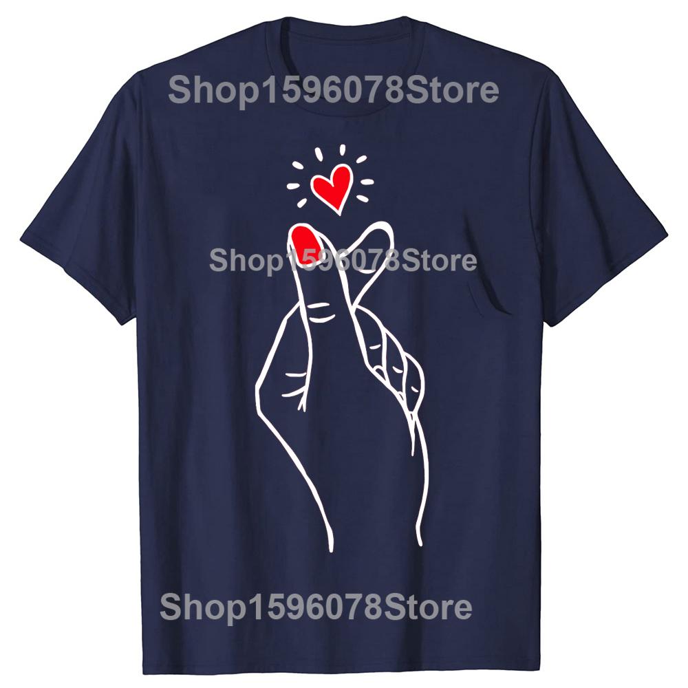 Saranghae Ich liebe dich Koreanische Kultur Kpop Musik Kdrama Liebhaber T-Shirts Herren Locker Übergröße Streetwear Hip Hop Unisex T-Shirt