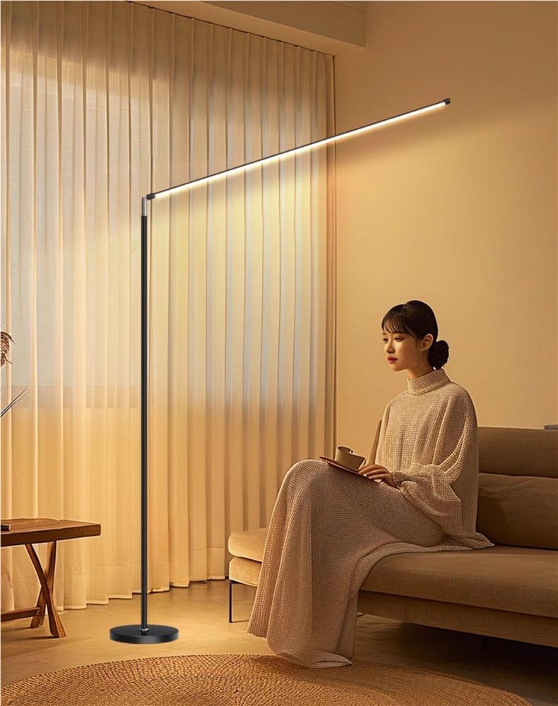 LED Super Bright Floor Lamp for Living Room, Bedroom, and Study - Eye Protection, Ambient Light, T98 Model