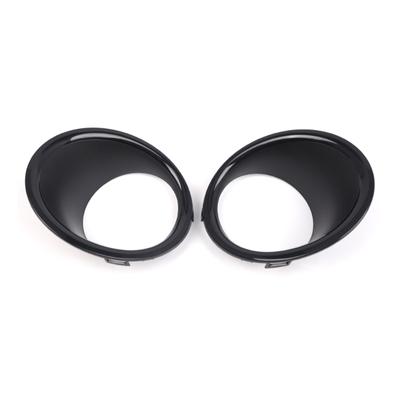 Front Fog Light Lamp Headlight Protector Guards Trim Rings Cover For R55 R56 R57 51112753661 51112753662 Car Accessories