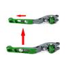 Adjustable Clutch Brake Lever fit for YAMAHA XSR900 XSR900GP MT-09 24-25 Green