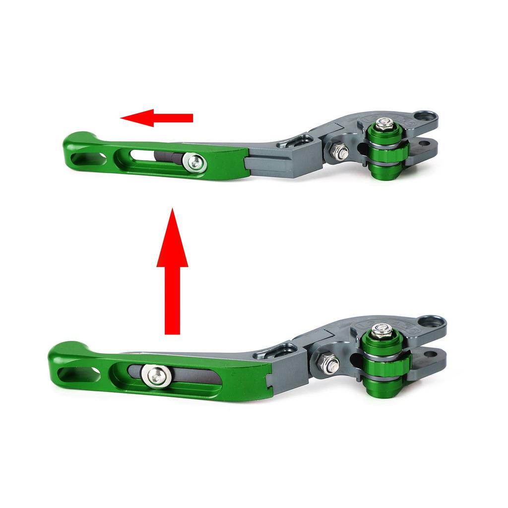 Adjustable Clutch Brake Lever fit for YAMAHA XSR900 XSR900GP MT-09 24-25 Green