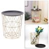 Metal Detachable Tea Table, which has Large Storage Capacity, is Suitable for Home and Office Table
