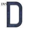 Outdoor House Number Light Solar Address Sign, LED Lighted for Waterproof Sign Outdoor, Auto On/Off, Garden Door Decoration Warm