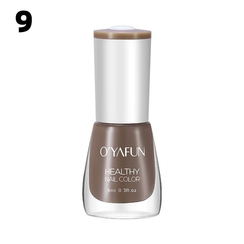 Nail Polish Can Be Peeled Off Without Baking, Quick Drying, Healthy Nude Color Sequins Nail Art Set, Can Be Peeled Off and Protected Nail Polish