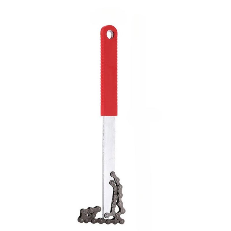 1PC Bike Flywheel Removal Tool Kit with Cassette Wrench 12 Teeth Cassette Sprocket Removal Wrench Portable Bicycle Repair Tools