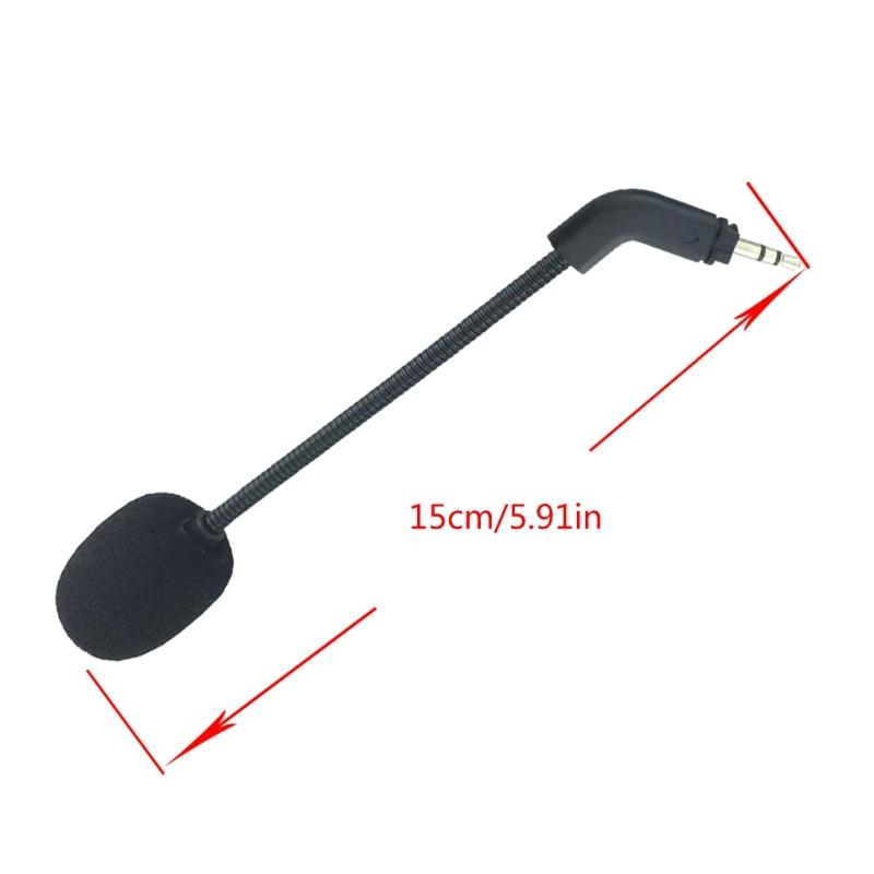 Microphones Replacement Mic for RECON 500 Gamings Headsets, Detachable Headphones Mic Boom