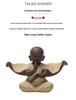 Zisha Little Monk Tea Pet Ornament - Zen Tea Table Decoration & Accessories