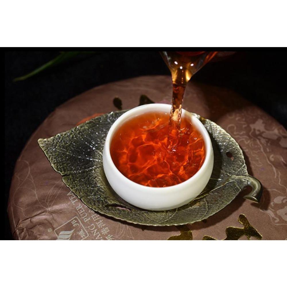 Torta di Pu-erh Premium Matura 357g Shu Puer Foglia Sfusa Spedizione Gratuita