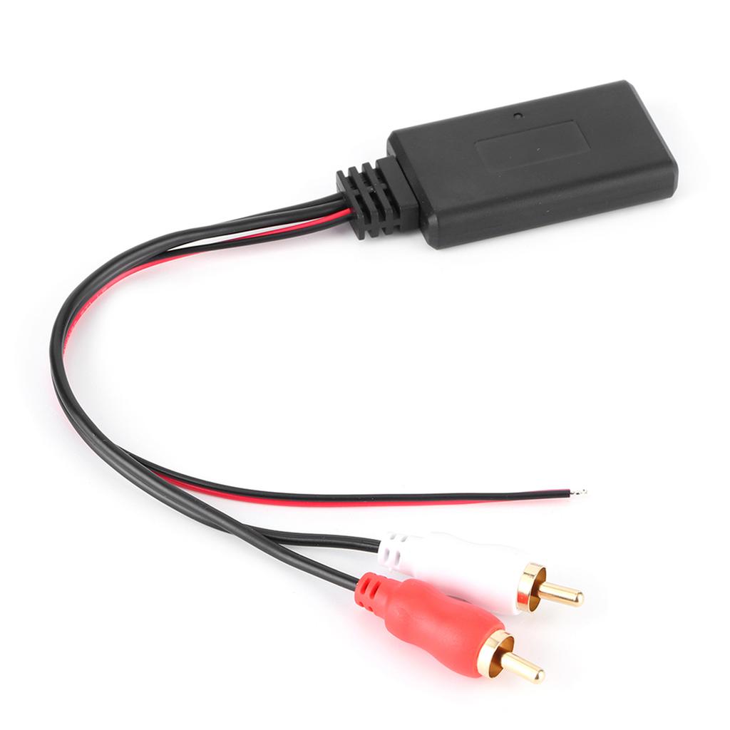 Universal Wireless Bluetooth Module Adapter AUX Audio 2 RCA Auxiliary Cable Car Radio Connector