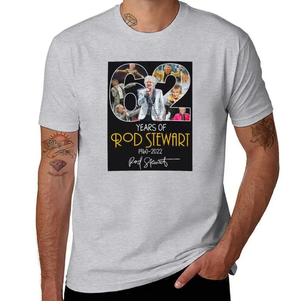 rod 62 years classic vintage tour T-Shirt funnys for a boy black t shirts for men