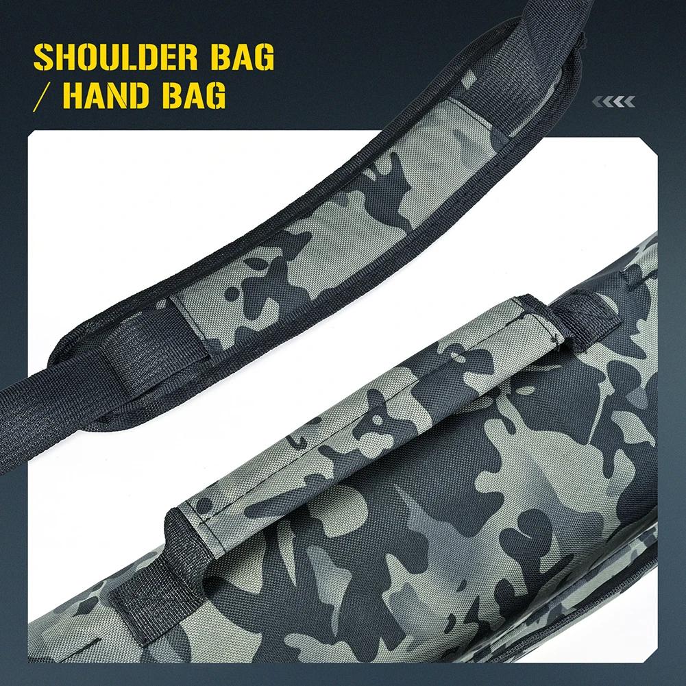 120/140/160CM Fishing Bag Portable Folding Fishing Rod Storage Bag Fishing Pole Gear Tackle Tool Carry Case Carrier Fishing Tool