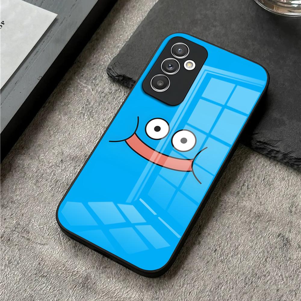 D-Dragon Quest Slime Phone Case For S25 Ultra Samsung S26 S23 S24 Plus S22 S20 S21 Fe A54 A34 A53 A16 Glass Cover
