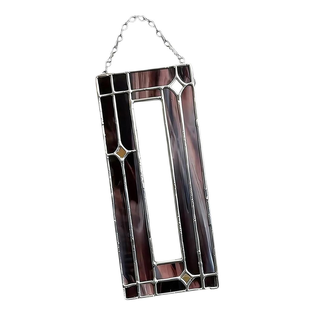 Colorful Acrylic Photobooth Frame with Hanging Chain Vertical Wall Gallery Photo Strips Frame For Wall Or Window Display