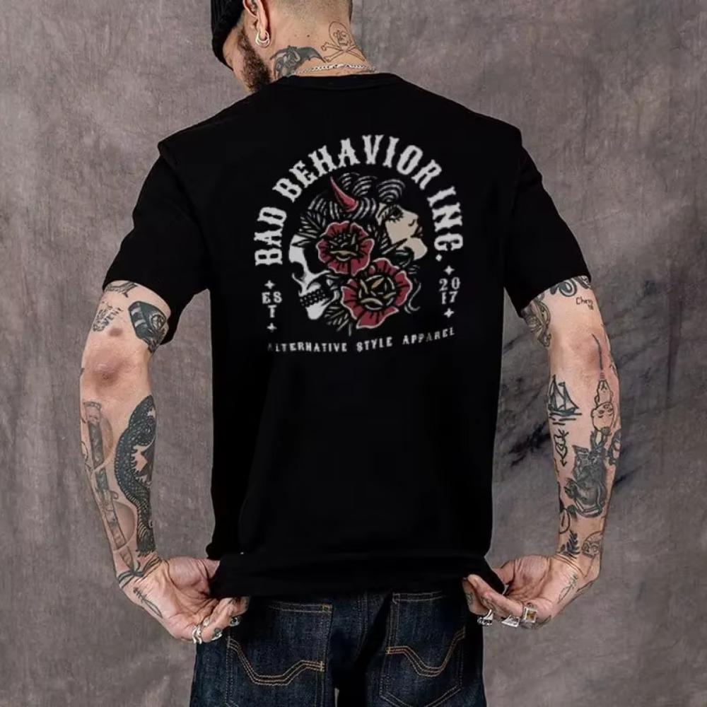 Summer Creative Hipster Graphic Personalized Men's Summer 3D Printed Shirt Short Sleeve High Street High-end  Popular Top Casual