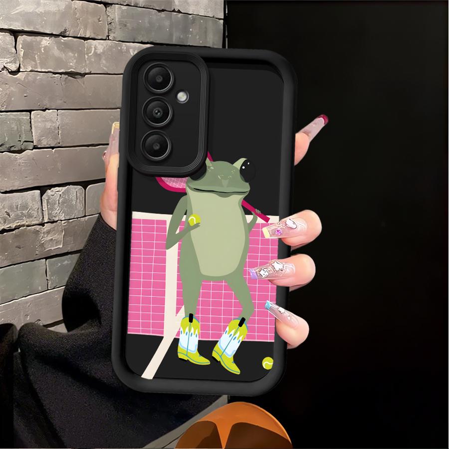 Fashion And Trends Frog Case for Samsung Galaxy A16 A23 A12 A13 A26 A32 A53 A54 A15 A71 A72 A51 A73 A34 A35 A36 A56 Phone Cover