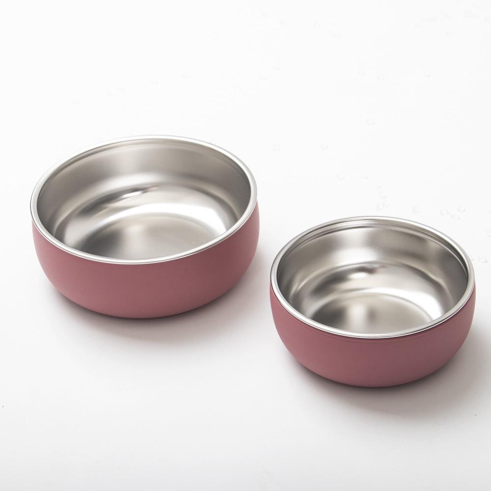 Edelstahl Kinder-Essgeschirr mit Anti-Rutsch-Silikon-Saugfuß & Besteck