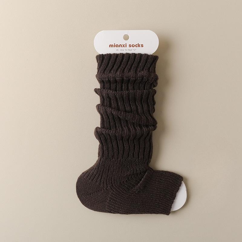 The Grey Calf Socks for Women's Autumn and Winter Are Slimming, Warm and Won't Fall Off. The Thigh-high Boot Covers