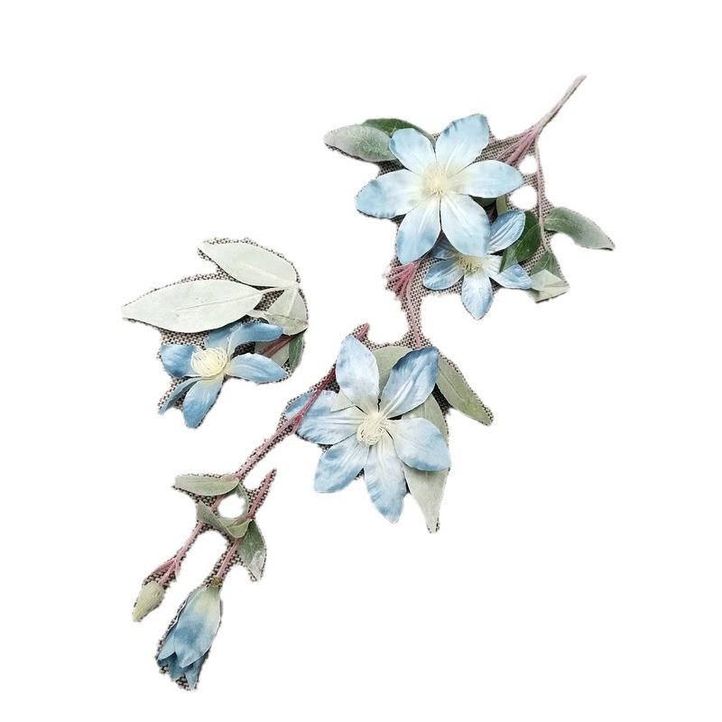 15color Faux Iris Flower Arrangement For Party Celebrations And Photography Props