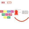 1-10Sets Mexican Fiesta Bunting Banner Felt Papel Picado Garland for Dia De Los Muertos Cinco De Mayo Party Decoration