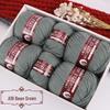 Sanli Wool Yarn 290: Medium Thick Knit Sweater, Scarf, and DIY Seat Cushion