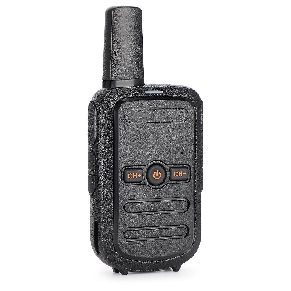 2PCS T17 Mini Walkie Talkie Portable Two Way Radio FM Transceiver