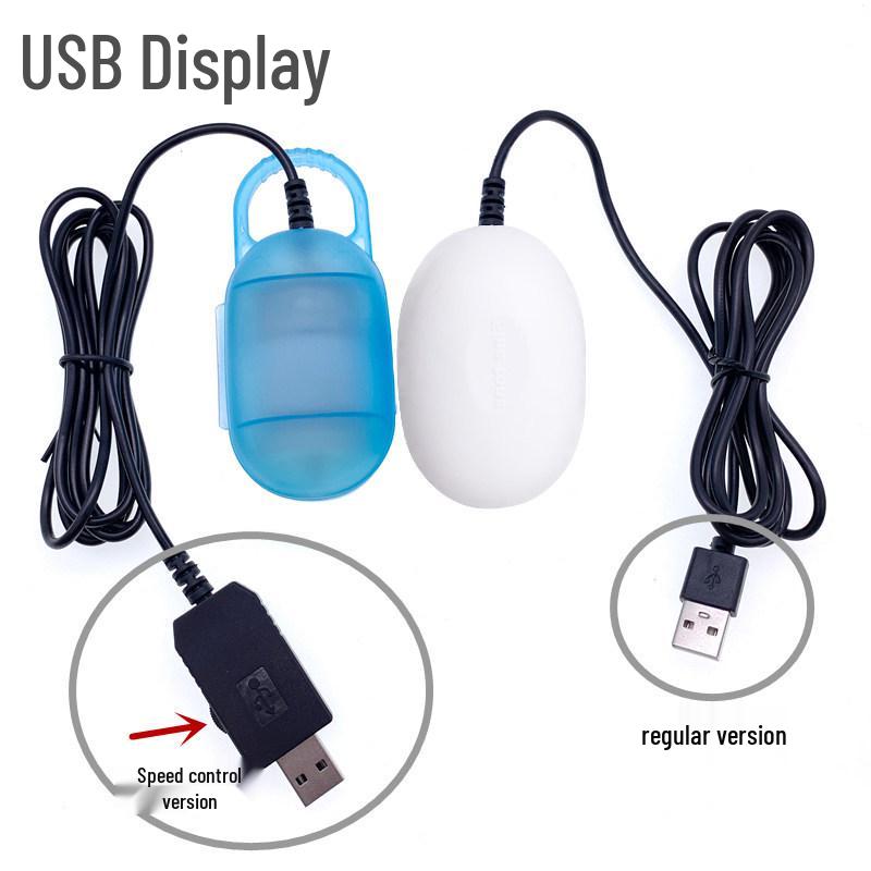 Ultra-Quiet Nano USB Oxygen Pump for Fish Tanks with Adjustable Airflow