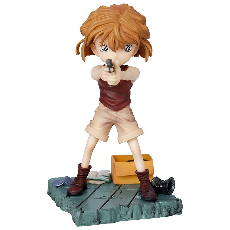 18cm Detective Conan Kuroba Kaito Kudou Shinichi Haibara Ai PVC Action Figure Anime Model Toys Collection Doll Kids Gift